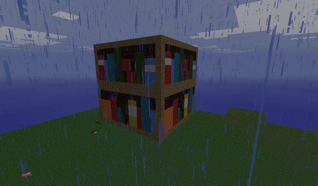 BIG BookShelf Minecraft Map